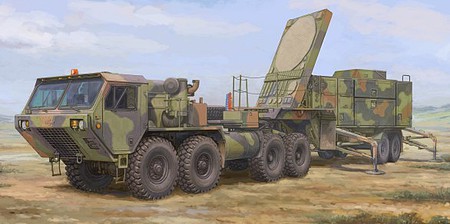 Trumpeter US MPQ53 C-Band Tracking Radar System Plastic Model Military Vehicle Kit 1/72 Scale #7159