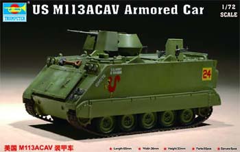 Easy Model 1/72 US M113A2 ACAV South Vietnamese Tracked Armoured Carrier #35004 