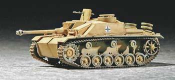 Trumpeter German Sturmgeschutz III Ausf G Tank Plastic Model Military Vehicle 1/72 Scale #7260