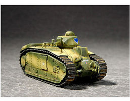 French Char B1 Tank Plastic Model Military Vehicle 1/72 Scale #7263