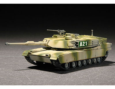 Trumpeter M1A2 Abrams Main Battle Tank Plastic Model Military Vehicle 1/72 Scale #7279