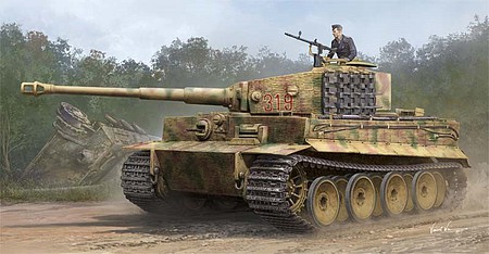 Trumpeter Pz.Kpfw.Vi Ausf.E Tiger I Plastic Model Military Vehicle Kit 1/35 Scale #9539