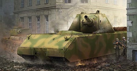 Trumpeter PzKpfw VII Maus Tank (New Tool) (JAN) Plastic Model Military Vehicle Kit 1/35 Scale #9541