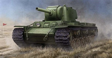 Trumpeter Russian KV9 Heavy Tank (New Variant) (FEB) Plastic Model Tank Kit 1/35 #9563