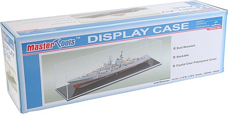 Trumpeter Ship Display Case Plastic Model Display Case 1/700 Scale #9801