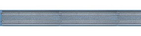 Tomy Straight Double Track DS1120 2-Pack (44-1/8'' 1120mm) N Scale Model Railroad Track #1069 Tomy Straight Double Track DS1120 2-Pack (44-1/8'' 1120mm) N Scale Model Railroad Track #1069