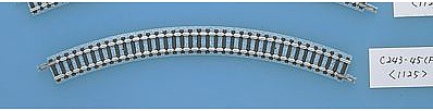Tomy Curve Track C243-45 2-Pack 45 Degree Sections N Scale Model Railroad Track #1125