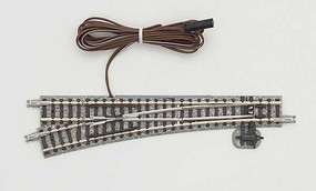 Tomy Remote Turnout (Points) N-PL541-15 Fine Track Left Hand, 21-5/16'' 541mm Radius, 15 Degree Diverging Route N-Scale