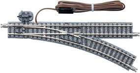 Tomy Remote Turnout (Points) N-PR280-30 Fine Track Right Hand N Scale Model Railroad Track #1273 Tomy Remote Turnout (Points) N-PR280-30 Fine Track Right Hand N Scale Model Railroad Track #1273
