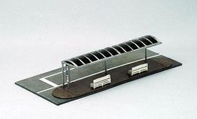 Tomy Rural Bus Stop Kit N Scale Model Railroad #226666 Tomy Rural Bus Stop Kit N Scale Model Railroad #226666