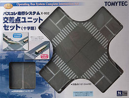 Tomy Operating Bus System Complete Intersection N Scale Model Railroad Accessory #254225 Tomy Operating Bus System Complete Intersection N Scale Model Railroad Accessory #254225