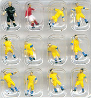 Tomy Soccer Team A (Yellow) N Scale Model Railroad Figure #255055 Tomy Soccer Team A (Yellow) N Scale Model Railroad Figure #255055