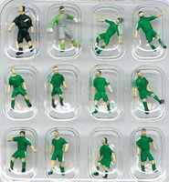 Tomy Soccer Team B (Green) N Scale Model Railroad Figure #255062 Tomy Soccer Team B (Green) N Scale Model Railroad Figure #255062