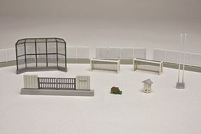 Tomy Schoolyard Detail Set N Scale Model Railroad Building Accessory #255093 Tomy Schoolyard Detail Set N Scale Model Railroad Building Accessory #255093