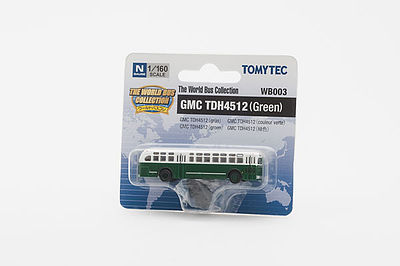 Tomy GMC TDH 4512 Bus (UnPowered) N Scale Model Railroad Vehicle #264354