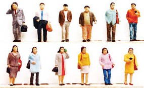 Tomy Walking Pedestrians N-Scale Tomy Walking Pedestrians N-Scale