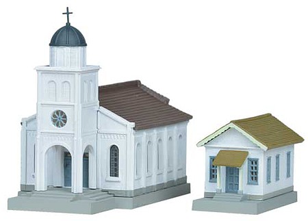 Tomy 1st Congregational Church - N-Scale