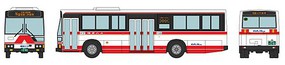 Tomy Mitsubishi Fuso MP617 Bus Assembled Gifu Bus (white, red, 2018 Last Run 1283 Commemorative Scheme) N-Scale