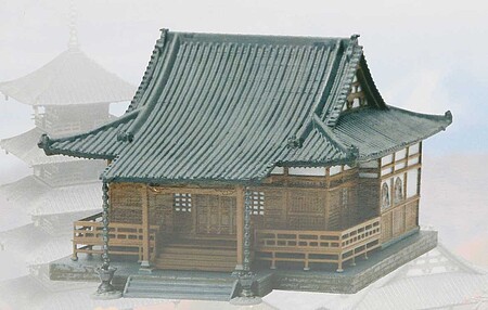 Tomy Temple Japanese A3 Ver 2 - N-Scale