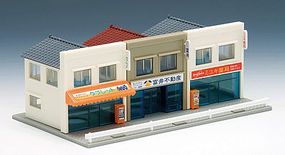 Tomy Street Shops Kit (3) N Scale Model Railroad Building #4008 Tomy Street Shops Kit (3) N Scale Model Railroad Building #4008