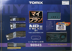 Tomy NR II Oval w/Passing Siding Track Set N Scale Model Railroad #90945 Tomy NR II Oval w/Passing Siding Track Set N Scale Model Railroad #90945