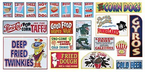 T2-Decals Carnival Signs #003 T2-Decals Carnival Signs #003