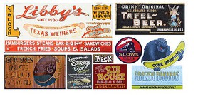 T2-Decals Food Signs #6 T2-Decals Food Signs #6