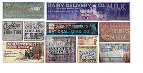 T2-Decals Ghost Signs #33 T2-Decals Ghost Signs #33