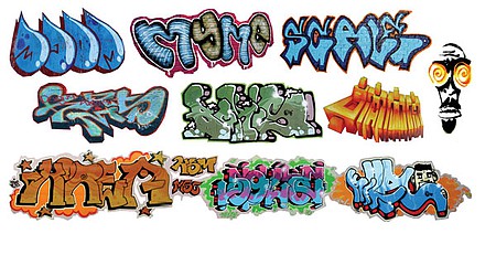 T2-Decals Graffiti #22