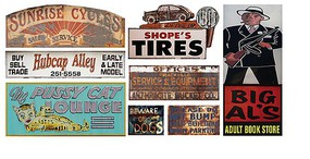 T2-Decals Skid Row Signs #5 T2-Decals Skid Row Signs #5