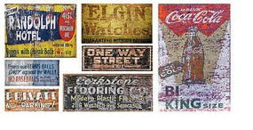 T2-Decals Ghost Signs #1 N-Scale T2-Decals Ghost Signs #1 N-Scale