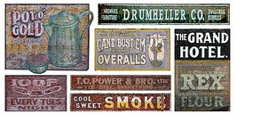 T2-Decals Ghost Signs #37 N-Scale T2-Decals Ghost Signs #37 N-Scale