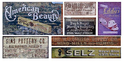 T2-Decals Ghost Signs #38 - N-Scale