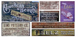 T2-Decals Ghost Signs #38 N-Scale T2-Decals Ghost Signs #38 N-Scale
