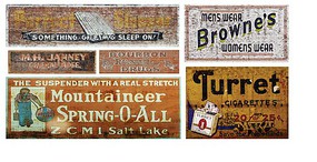 T2-Decals Ghost Signs #43 N-Scale T2-Decals Ghost Signs #43 N-Scale