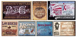 T2-Decals Ghost Signs #46 N-Scale T2-Decals Ghost Signs #46 N-Scale