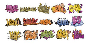 T2-Decals Graffiti #2 N-Scale T2-Decals Graffiti #2 N-Scale