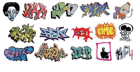 T2-Decals Graffiti #12 - N-Scale