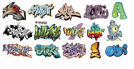 T2-Decals Graffiti #15 - N-Scale