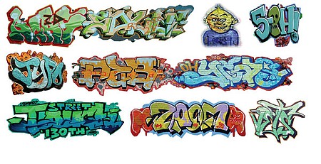T2-Decals Graffiti #20 - N-Scale