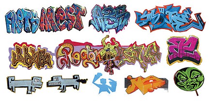 T2-Decals Graffiti #26 - N-Scale