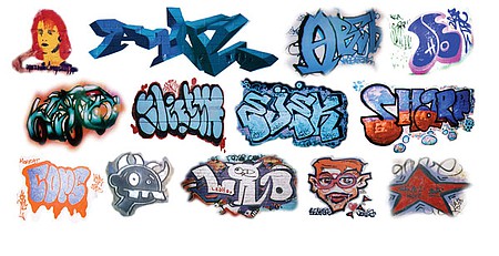 T2-Decals Graffiti #30 - N-Scale