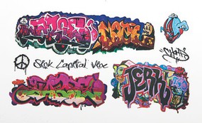 T2-Decals Graffiti #47 N-Scale T2-Decals Graffiti #47 N-Scale