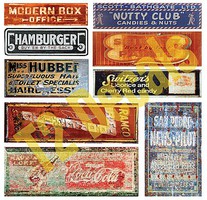 T2-Decals Ghost Signs #7 O-Scale T2-Decals Ghost Signs #7 O-Scale
