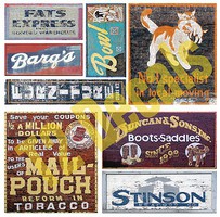 T2-Decals Ghost Signs #9 O-Scale T2-Decals Ghost Signs #9 O-Scale