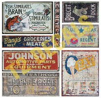 T2-Decals Ghost Signs #15 O-Scale T2-Decals Ghost Signs #15 O-Scale