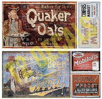 T2-Decals Ghost Signs #27 O-Scale T2-Decals Ghost Signs #27 O-Scale