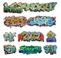 T2-Decals Graffiti #1 O-Scale T2-Decals Graffiti #1 O-Scale