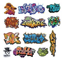 T2-Decals Graffiti #2 O-Scale T2-Decals Graffiti #2 O-Scale