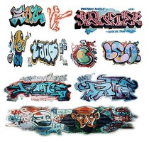T2-Decals Graffiti #3 O-Scale T2-Decals Graffiti #3 O-Scale